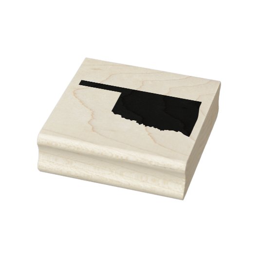 Oklahoma State Solid Rubber Art Stamp Rubberstempel (Stempel)