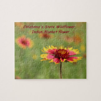 Oklahoma State Wildflower Puzzle Legpuzzel