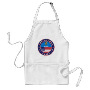 Oklahoma sticker, telefooncel standaard schort