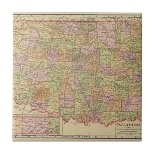 Oklahoma Tegeltje (Voorkant)