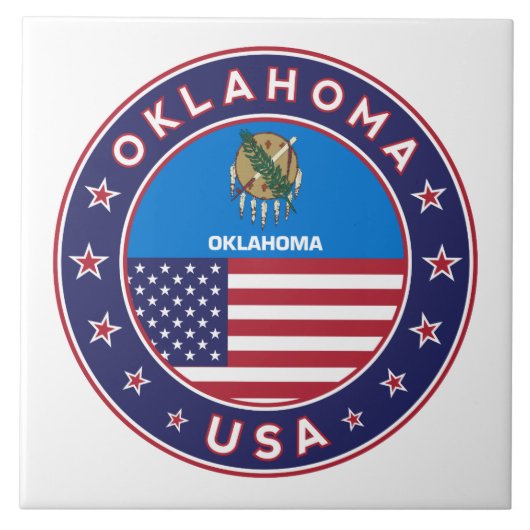 Oklahoma Tegeltje (Voorkant)