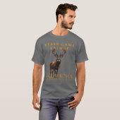 Oklahoma Territory Game Dier Het Whitetail Hert T-shirt (Voorkant volledig)