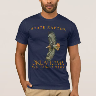 Oklahoma Territory Roofvogel De Roodstaartbuizerd T-shirt