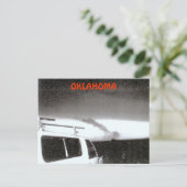 OKLAHOMA TORNADO 2004 BRIEFKAART (Staand voorkant)