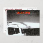OKLAHOMA TORNADO 2004 BRIEFKAART (Voorkant / Achterkant)