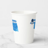 Oklahoma Total Eclipse Paper Cups Papieren Bekers (Links)