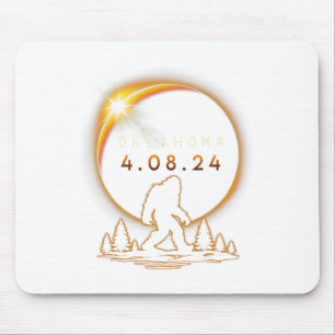 Oklahoma Totale Zonneverduistering 2024 Bigfoot So Muismat