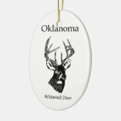 Oklahoma USA Keramisch Ornament (Links)