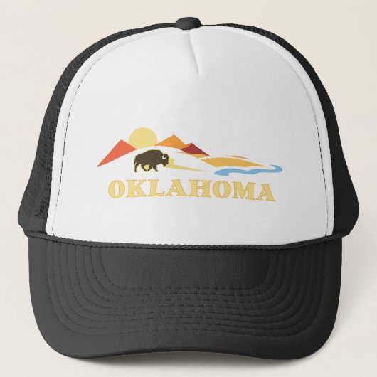 Oklahoma Verenigde Staten Trucker Pet (Voorkant)