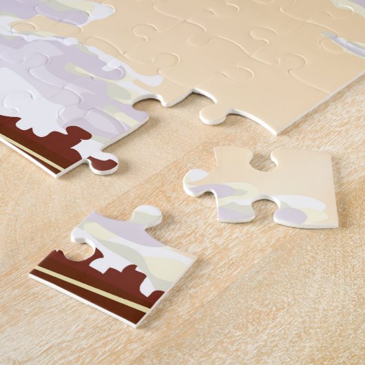 Oklahoma vintage reisposter legpuzzel (Zijkant)