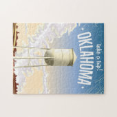 Oklahoma vintage reisposter legpuzzel (Horizontaal)