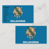 OKLAHOMA-Visitekaartjes Visitekaartje (Voorkant / Achterkant)