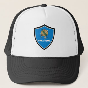Oklahoma vlagvrachtwagen trucker pet