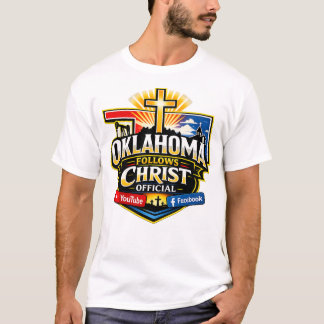 Oklahoma volgt Christus officieel T-shirt