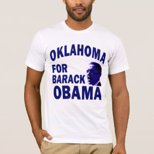 Oklahoma voor Obama Union T-Shirt