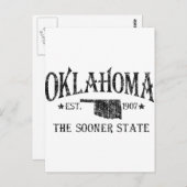Oklahoma - Vroegere staat Briefkaart (Voorkant / Achterkant)
