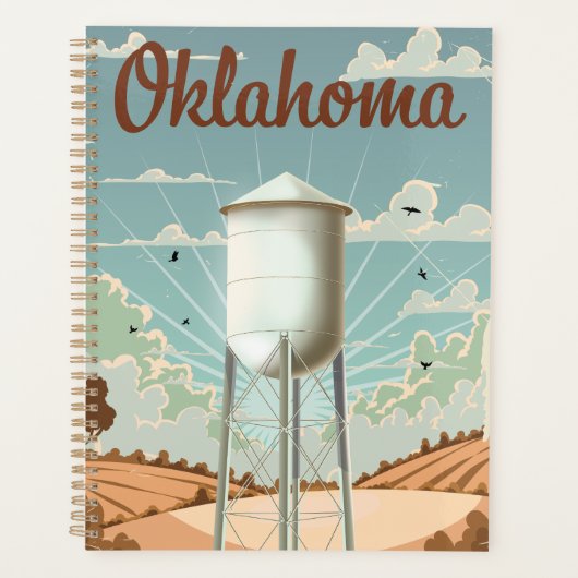 Oklahoma Watertoren Planner (Voorkant)