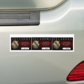 Oklahoma Zombie Hunting Permit Bumpersticker (Op auto)