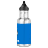 Oklahomaanse vlag, Amerikaanse staatskapier Waterfles (Rechts)