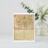 OklahomaPanoramic MapOklahoma Briefkaart (Staand voorkant)