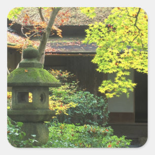 Okochi Sanso, Arashiyama, Kyoto, Japan 4 Vierkante Sticker