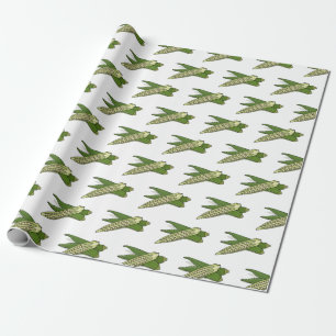 Okra cartoon illustratie cadeaupapier