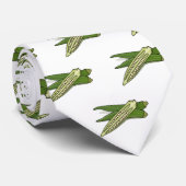 Okra cartoon illustratie stropdas (Opgerold)