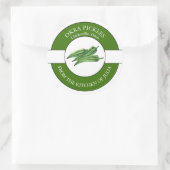 Okra Pickle Étiquette (Sac)