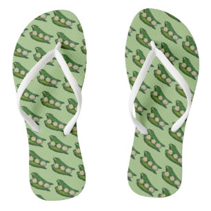 Okra Pods Veggie Vegetable Gumbo Southern Food Teenslippers