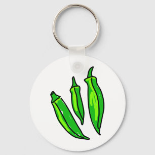 Okra Sleutelhanger