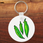 Okra Sleutelhanger (Voorkant)