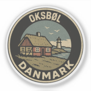 Oksbøl, Denemarken Danmark  Sticker