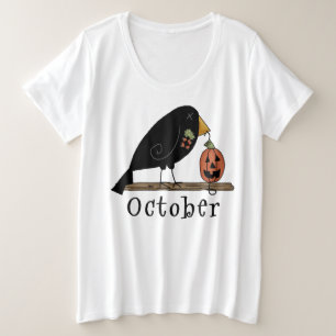 Okt. Gal- Women's Plus-Size Basic T-Shirt