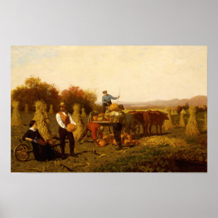 Oktober (1867) John Whetten Ehninger Poster