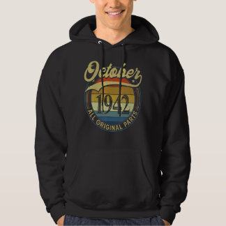 Oktober 1942 Alle originele onderdelen Vintage Ver Hoodie