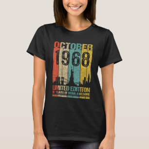 Oktober 1968 55 jaar Awesom T-shirt