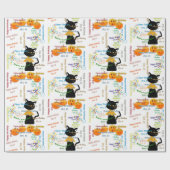 Oktober, 1 Korte Wrapping Papier van de Verjaardag (Vlak)