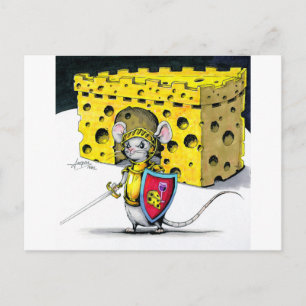 Oktober 2018 Dag 13 - Bewaking van het kaaskasteel Briefkaart