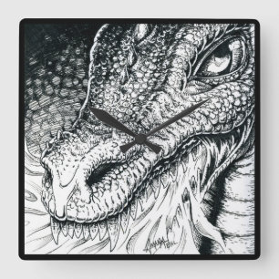 Oktober 2018 Dag 3 - Dragon Roast Vierkante Klok