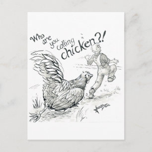 Oktober 2018 Dag 5 - Kip Chase Briefkaart