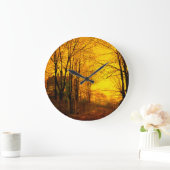 Oktober Afterglow John Atkinson Grimshaw Grote Klok (Huis)