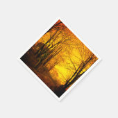 Oktober Afterglow John Atkinson Grimshaw Servet (Hoek)