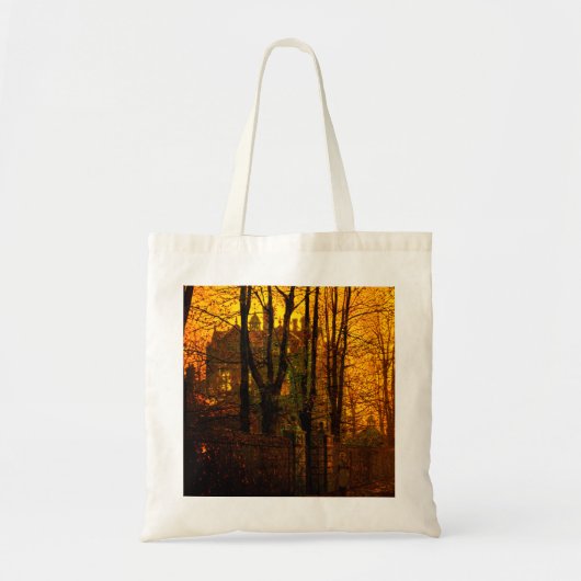 Oktober Afterglow John Atkinson Grimshaw Tote Bag (Voorkant)