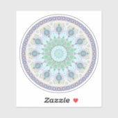 Oktober Birthstone Opal Mandala Sticker (Vel)