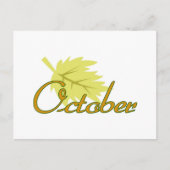 Oktober Briefkaart (Voorkant)