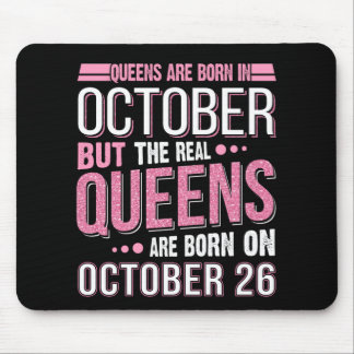 Oktober Cadeau | De echte koningin 26 oktober Muismat