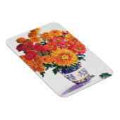 Oktober Chrysanthemums Magneet (Rechterzijde)