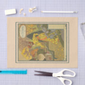 Oktober door Eugene Grasset Tissuepapier (Craft)