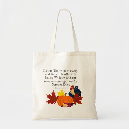 Oktober Eves Tote Bag (Voorkant)