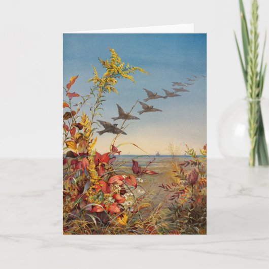 oktober | Fidelia Bridges Kaart (Voorkant)